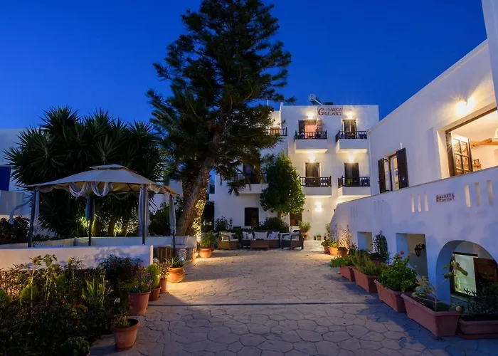 Pensionat Galaxy Aegiali